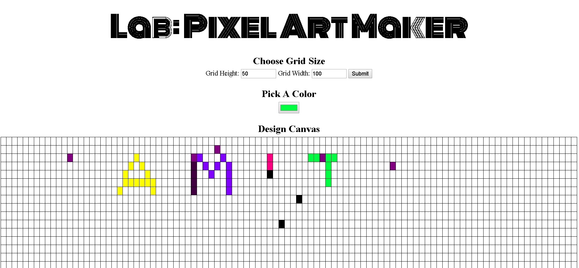 pixel Art Maker